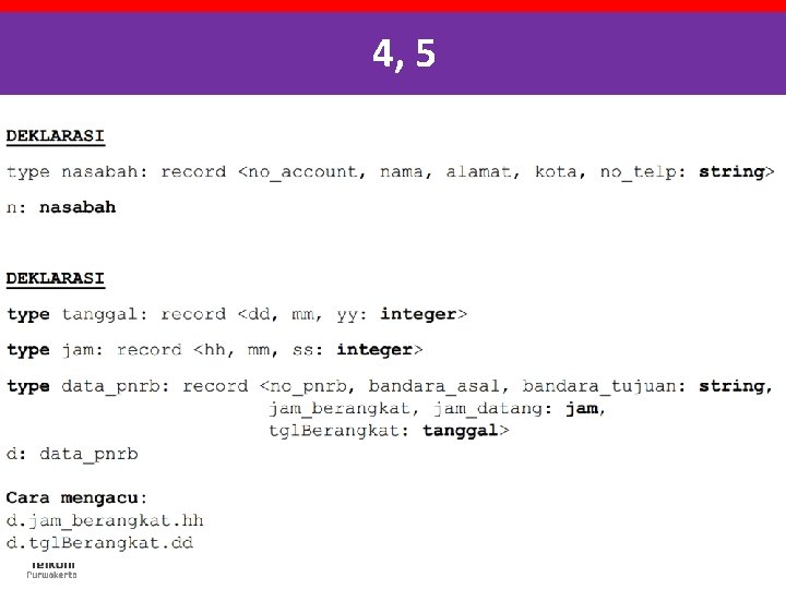 4, 5 S 1 Sistem Informasi IT Telkom Purwokerto 