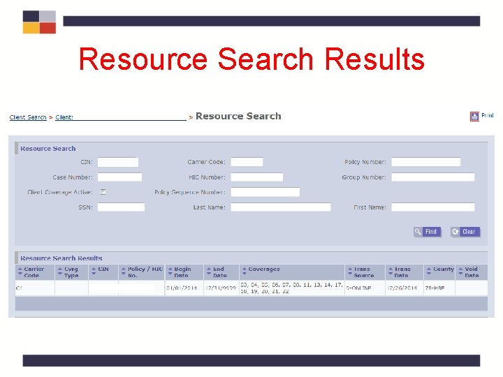 Resource Search Results Resource Search Results