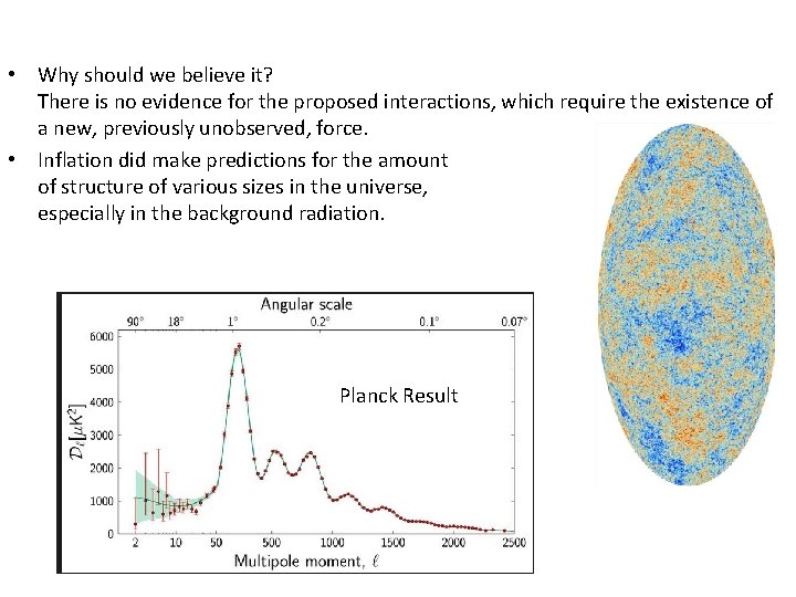  • Why should we believe it? There is no evidence for the proposed