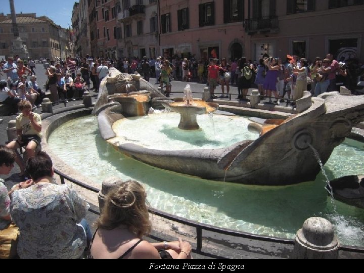 Fontana Piazza di Spagna 