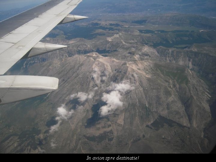 In avion spre destinatie! 