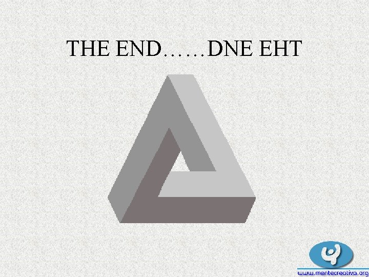 THE END……DNE EHT THE END……DNE EHT