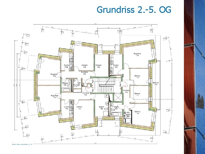 Grundriss 2. -5. OG 25. 02. 2021 / 8 