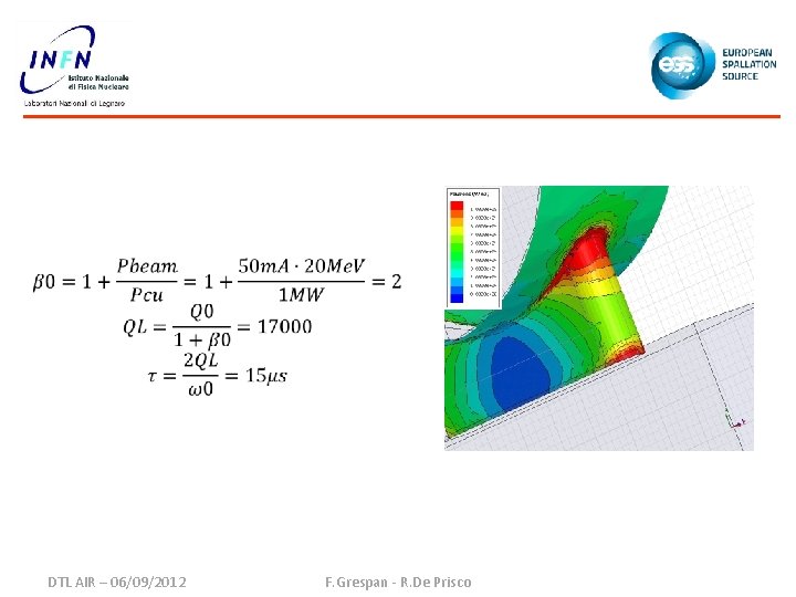  DTL AIR – 06/09/2012 F. Grespan - R. De Prisco 