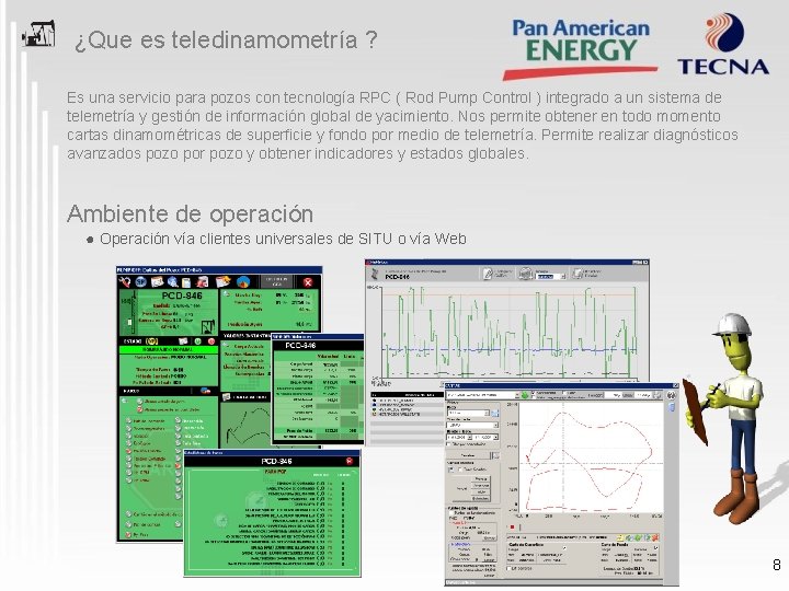 ¿Que es teledinamometría ? Es una servicio para pozos con tecnología RPC ( Rod