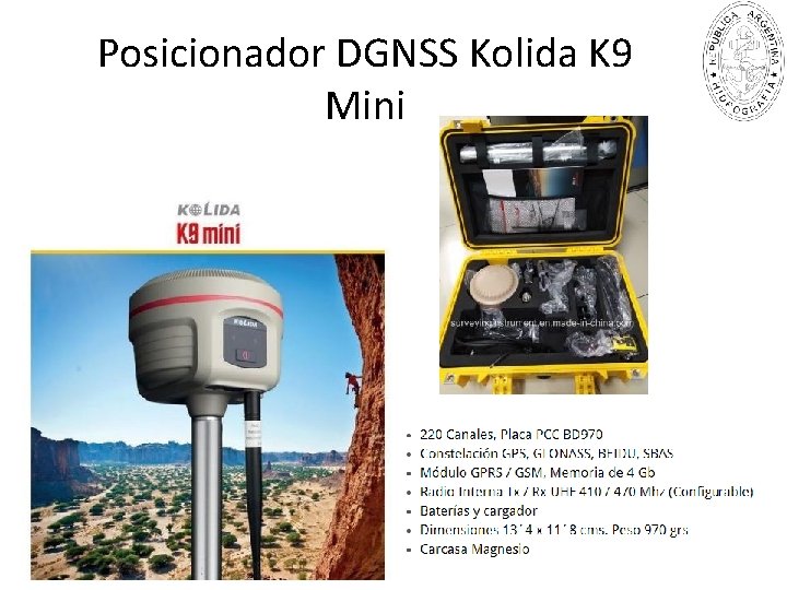 Posicionador DGNSS Kolida K 9 Mini 