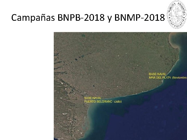 Campañas BNPB-2018 y BNMP-2018 