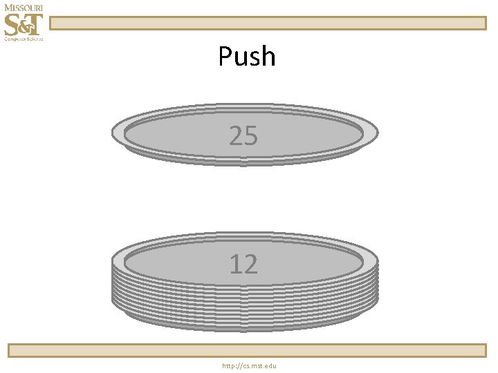 Push 25 12 http: //cs. mst. edu Push 25 12 http: //cs. mst. edu