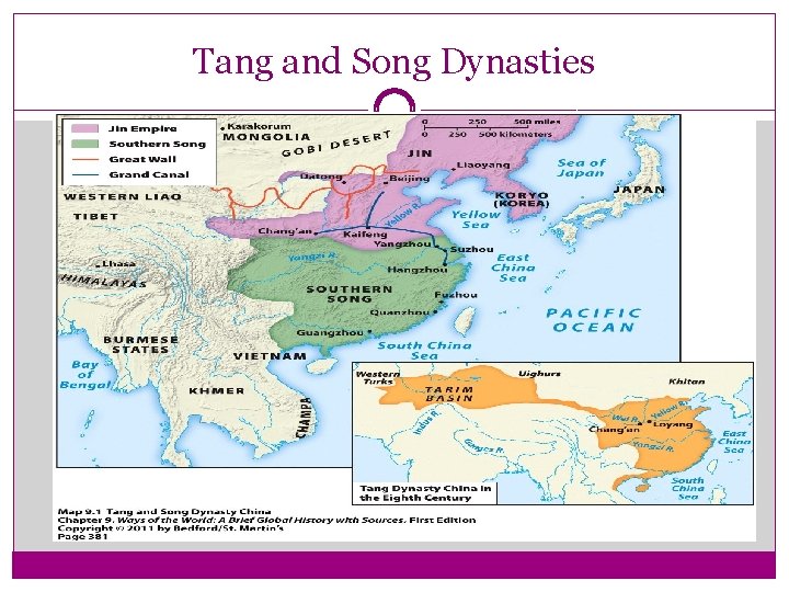 Tang and Song Dynasties 