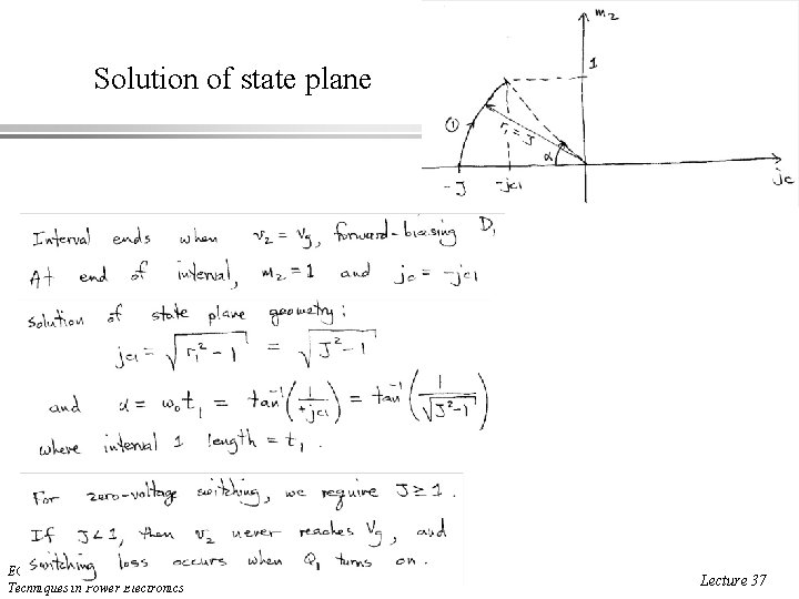 Solution of state plane ECEN 5817 Resonant and Soft-Switching Techniques in Power Electronics 17