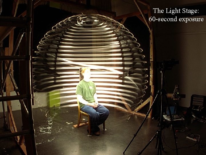 The Light Stage: 60 -second exposure 