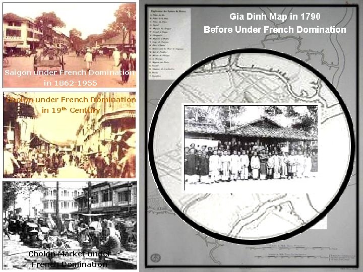 Chi Hoa battle in 1861 Huong Village Saigon. Minh under French Domination (Cho Thiet