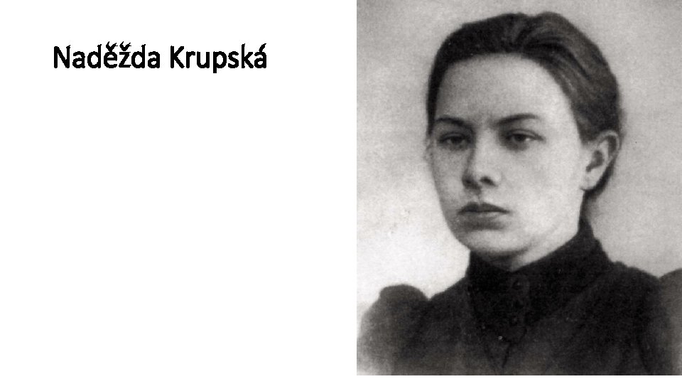 Naděžda Krupská 