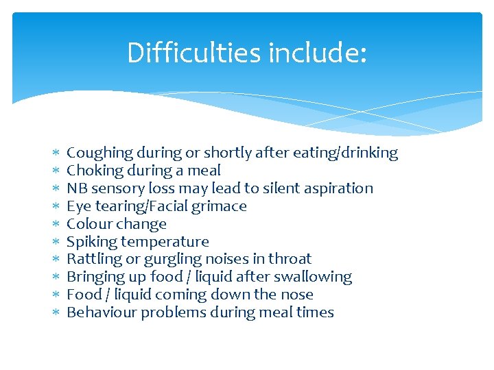 Feeding And Swallowing Awareness By Alison Mc Cann