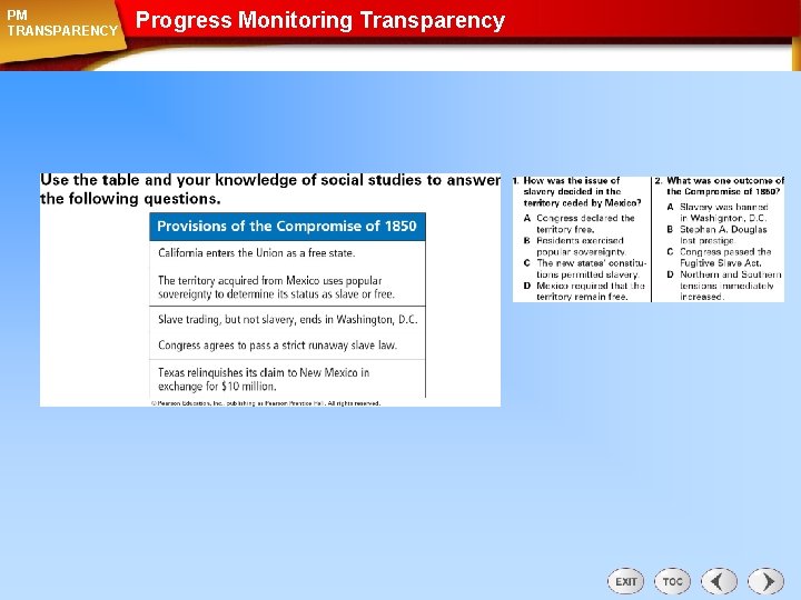 PM TRANSPARENCY Progress Monitoring Transparency 