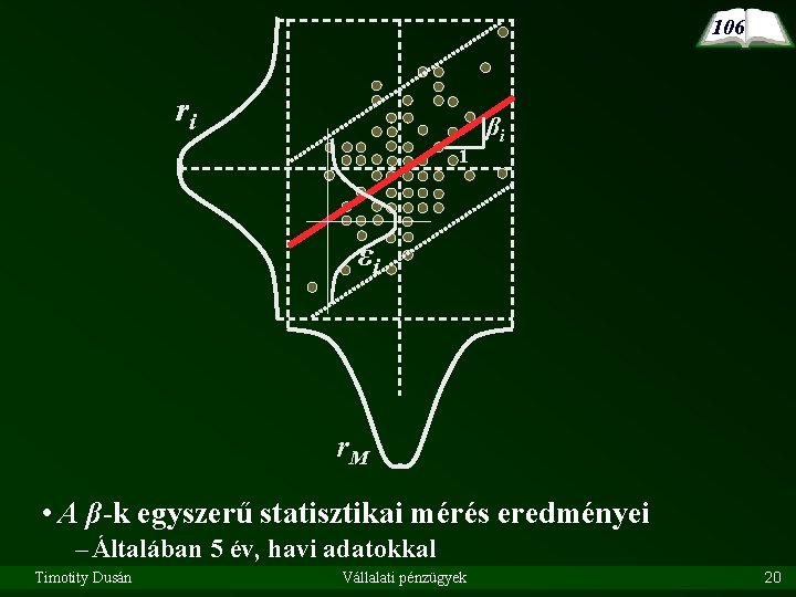 106 ri 1 βi εi r. M • A β-k egyszerű statisztikai mérés eredményei
