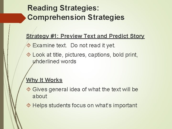 Retrieve Strategy Reading Reading Strategies Skills Resources 1 Developed by Raani
