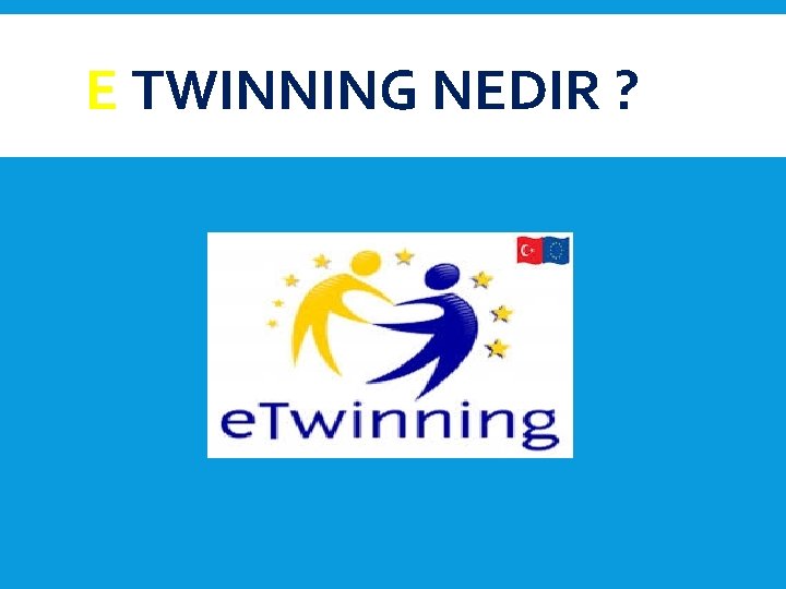 E TWINNING NEDIR ? 