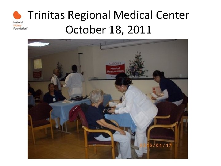 Trinitas Regional Medical Center October 18, 2011 