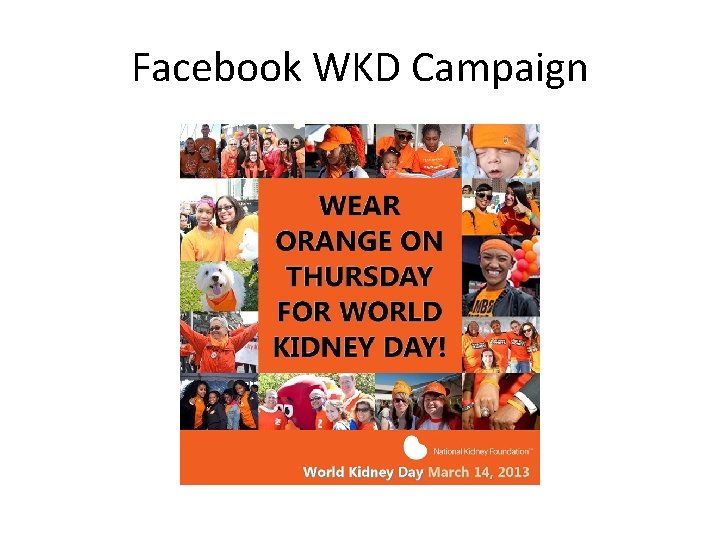 Facebook WKD Campaign 