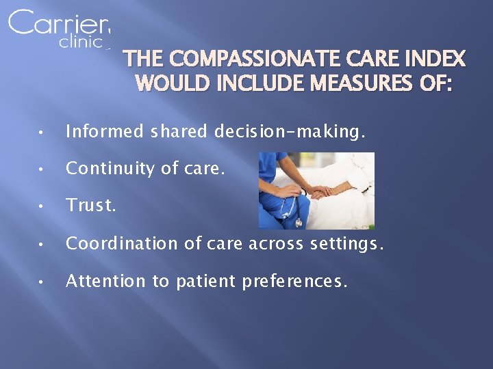 The Science Of Compassionate Care Donald J Parker