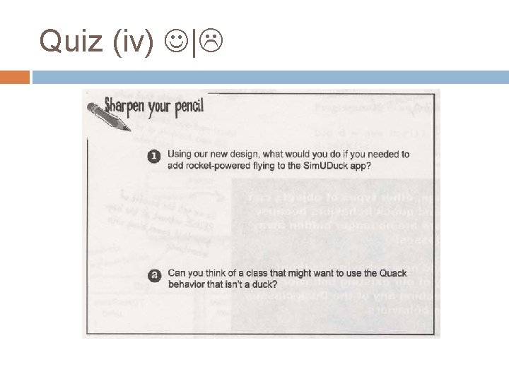 Quiz (iv) | 