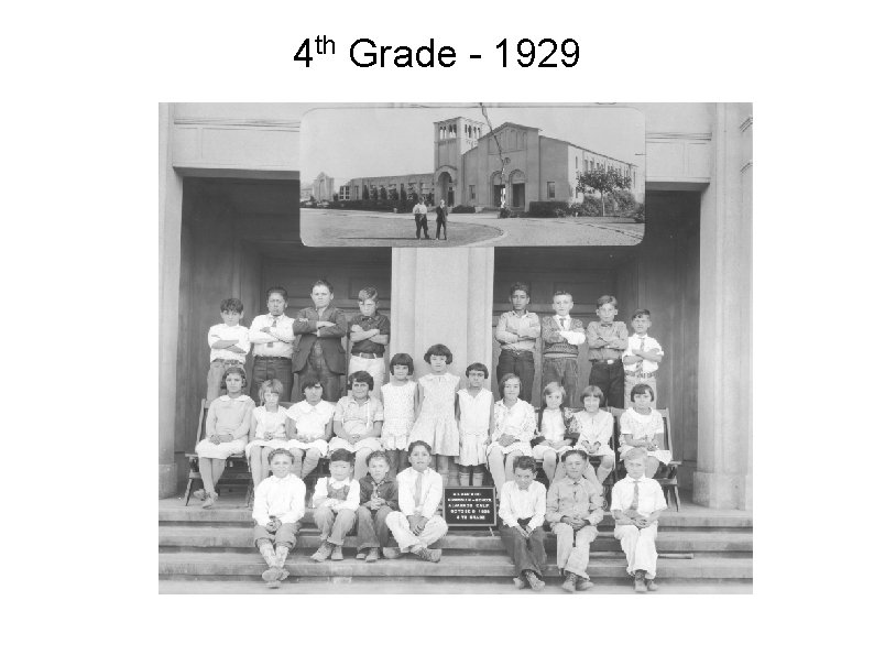 4 th Grade - 1929 