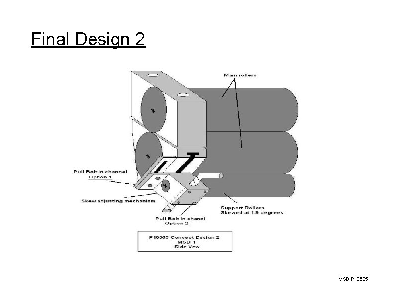 Final Design 2 MSD P 10505 