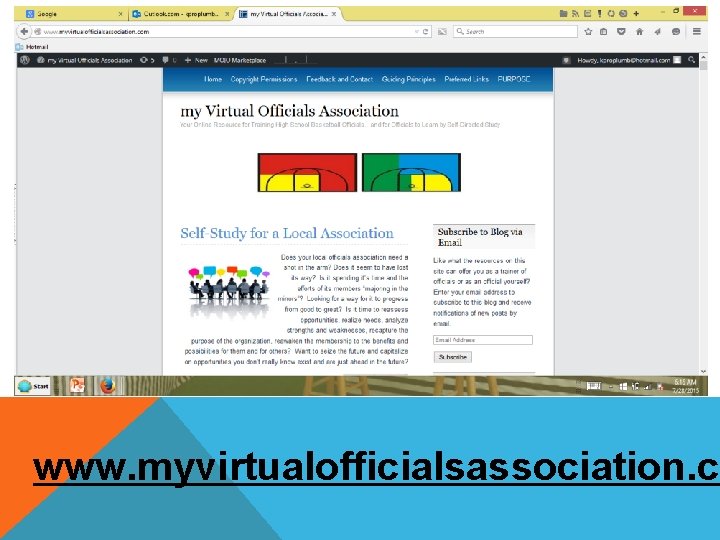 www. myvirtualofficialsassociation. co 