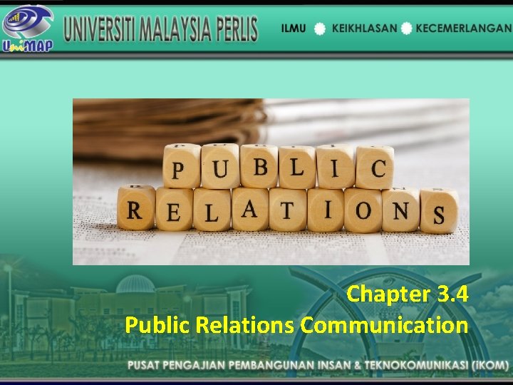 Chapter 3. 4 Public Relations Communication 