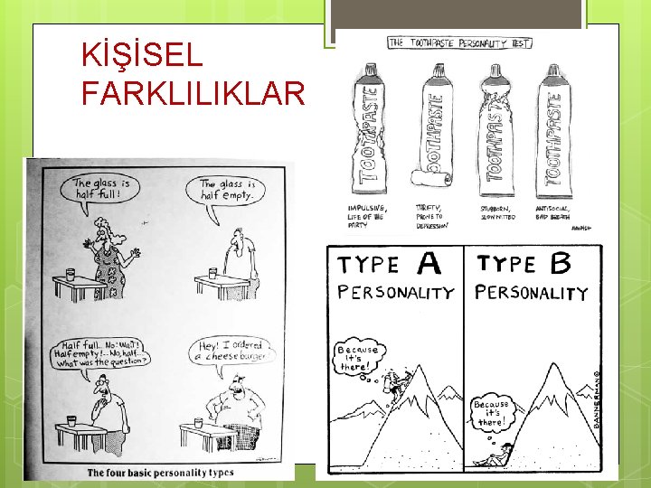 KİŞİSEL FARKLILIKLAR 