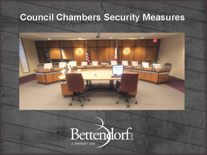 Council Chambers Security Measures 