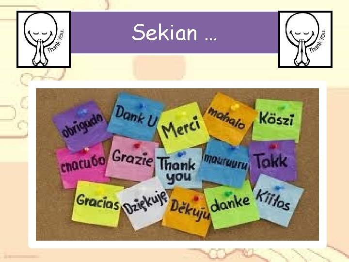 Sekian … 