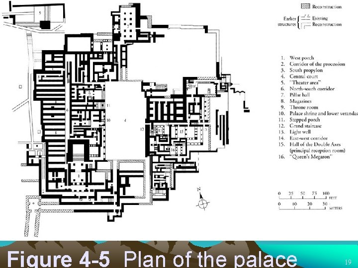 Figure 4 -5 Plan of the palace 19 