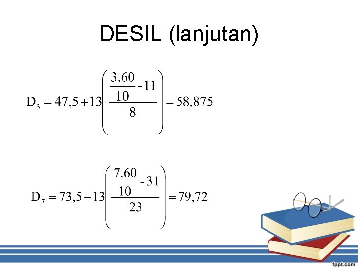 DESIL (lanjutan) 