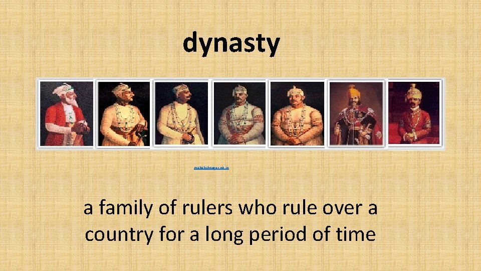 dynasty mahabubnagar. nic. in a family of rulers who rule over a country for