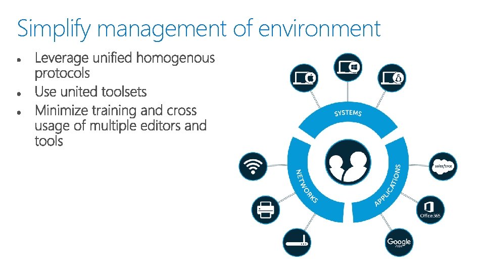 Simplify management of environment 