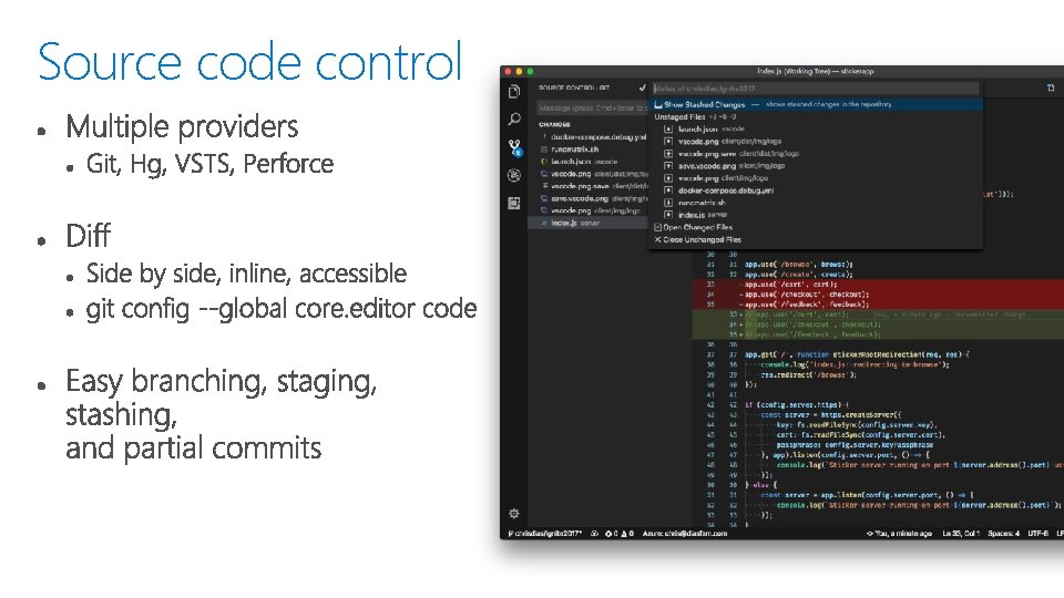 Source code control 