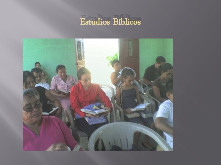 Estudios Bíblicos Estudios Bíblicos
