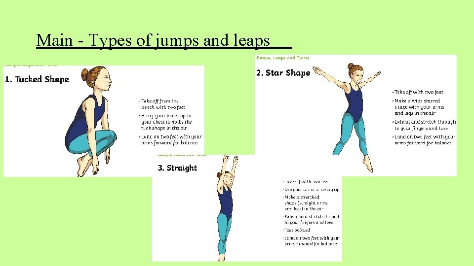 Main - Types of jumps and leaps 