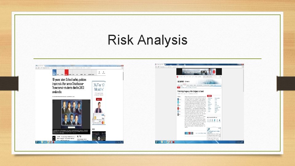 Risk Analysis 