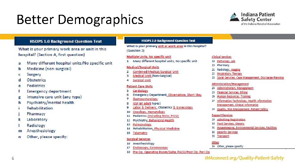 Better Demographics 6 