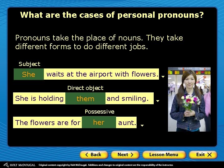 What are the cases of personal pronouns? Pronouns take the place of nouns. They What are the cases of personal pronouns? Pronouns take the place of nouns. They