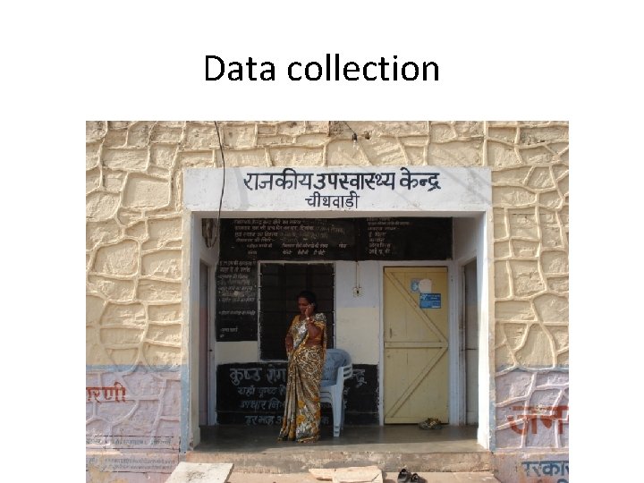 Data collection 