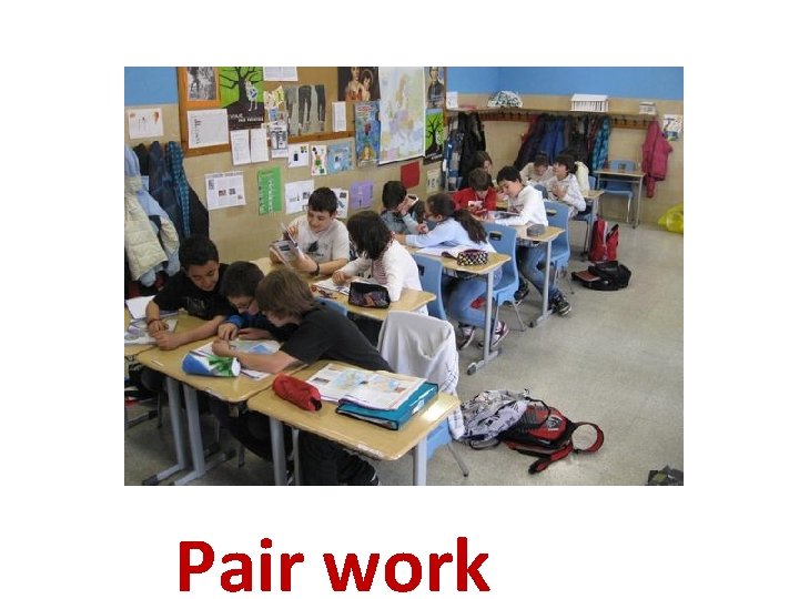 Pair work 