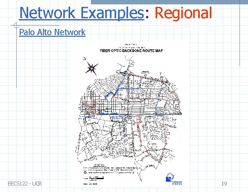 Network Examples: Regional Palo Alto Network EECS 122 - UCB 19 