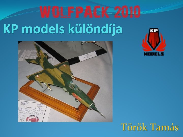 KP models különdíja Török Tamás 