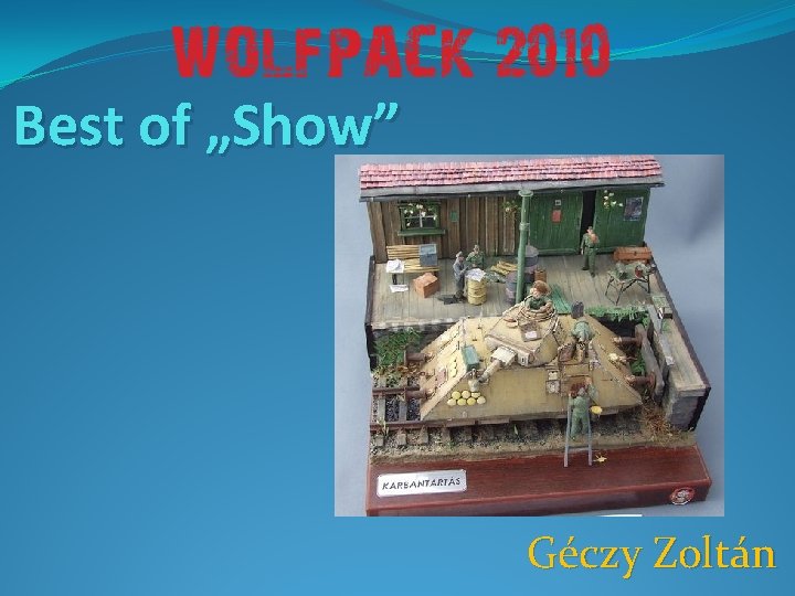 Best of „Show” Géczy Zoltán 