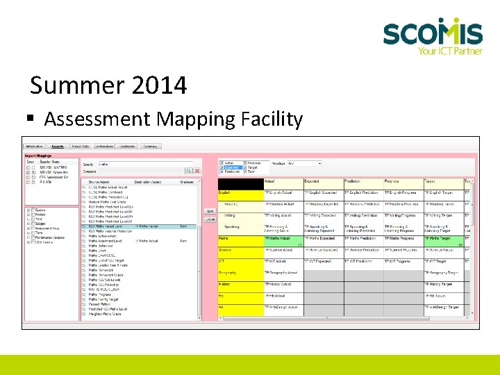 Summer 2014 § Assessment Mapping Facility 