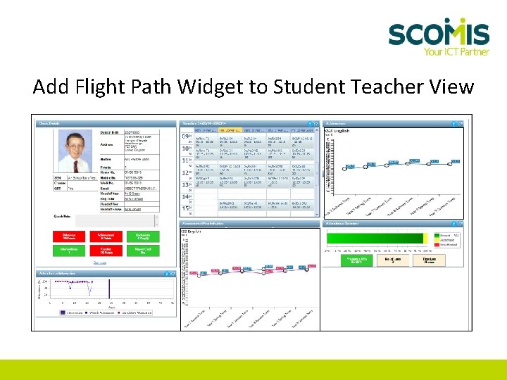 Add Flight Path Widget to Student Teacher View 